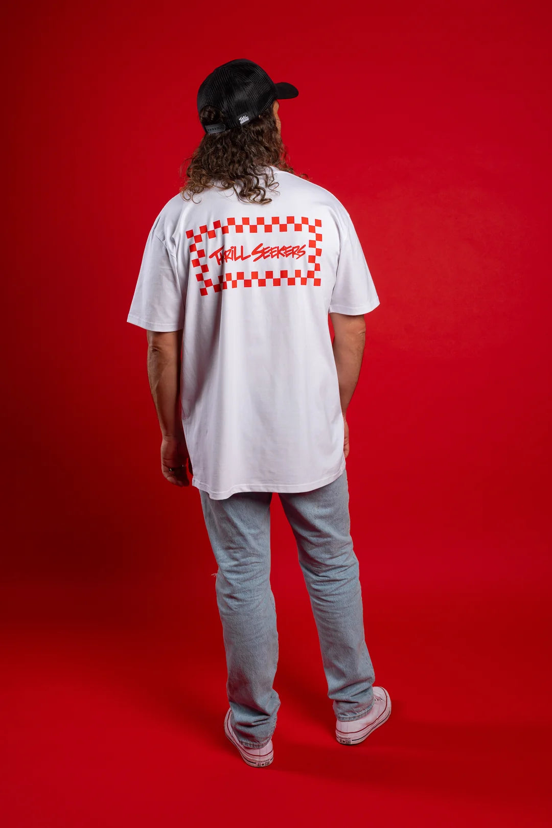 Red/White Chex Tee