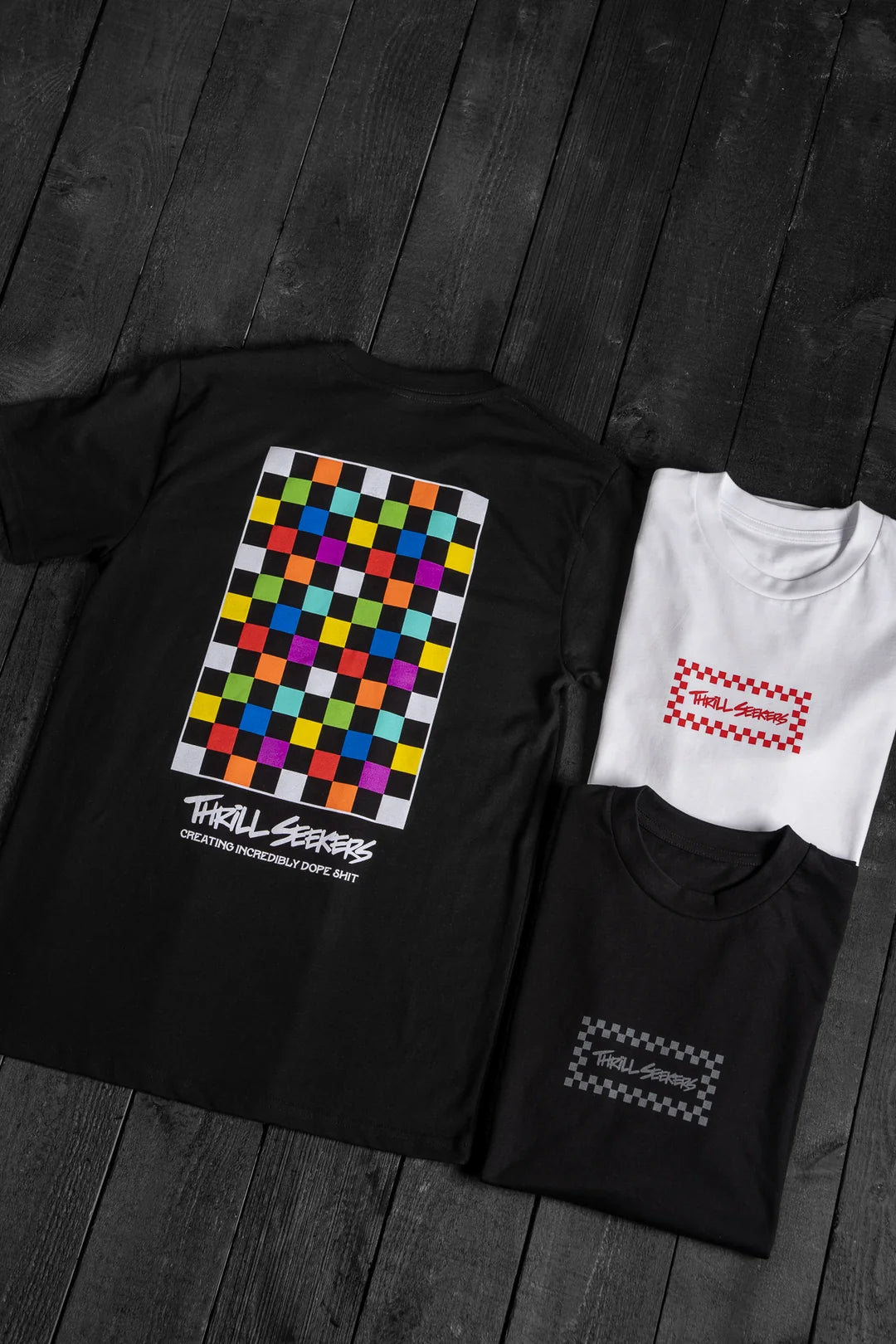 Multi Chex Tee