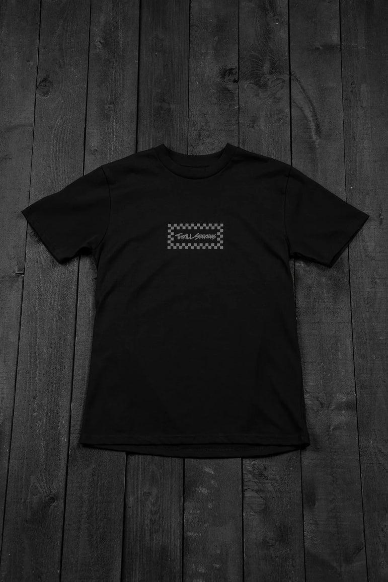 Black/Grey Chex Tee Regular price