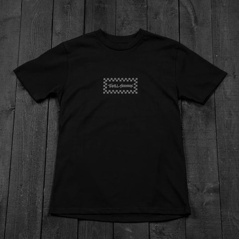 Black/Grey Chex Tee Regular price