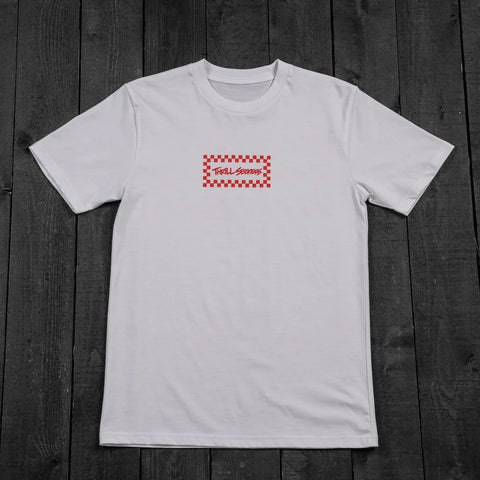 Red/White Chex Tee