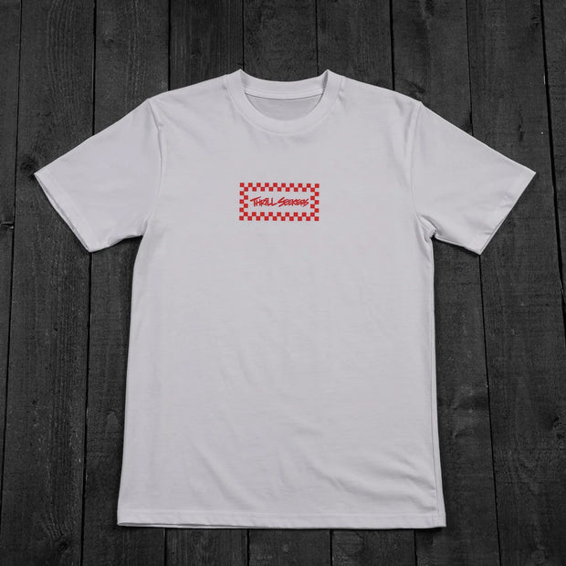 Red/White Chex Tee