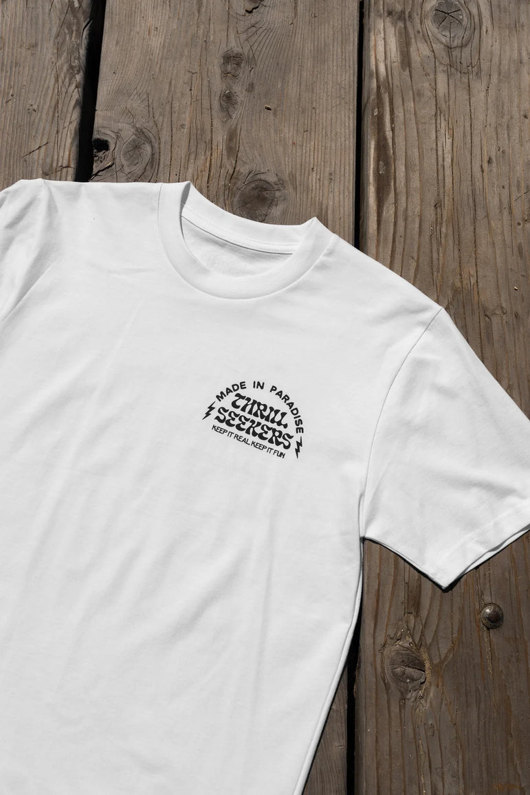 Zig Tee - White