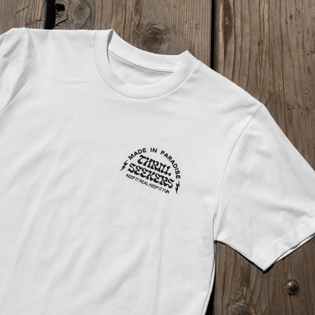 Zig Tee - White