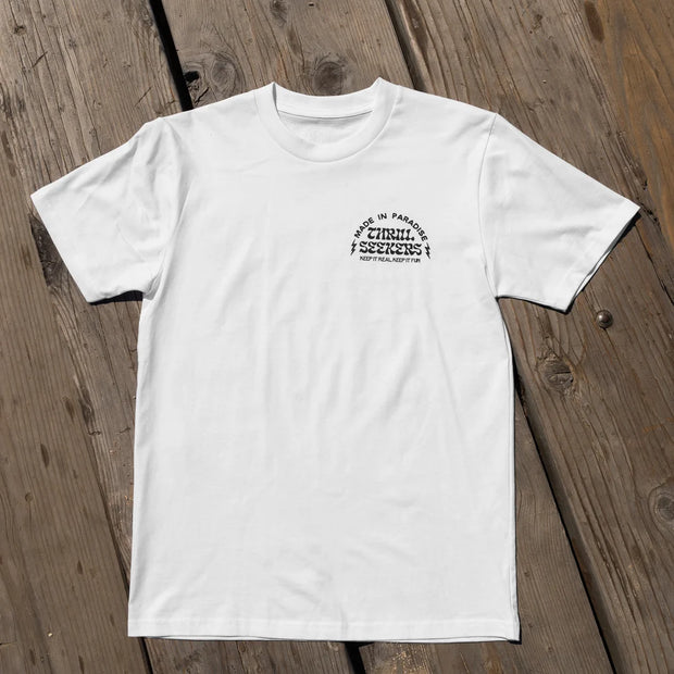 Zig Tee - White