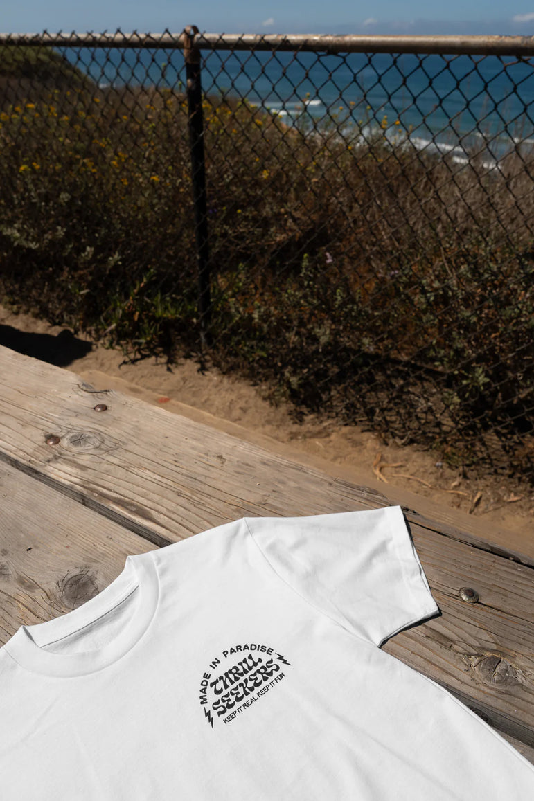 Zig Tee - White