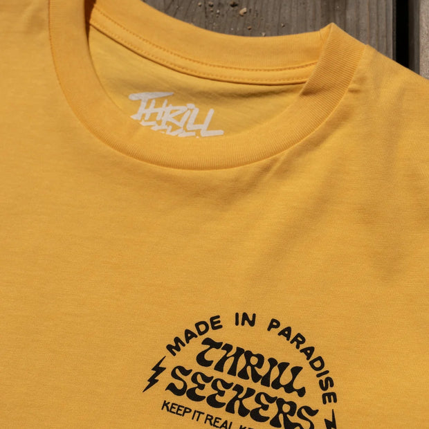 Zig Tee - Golden Yellow